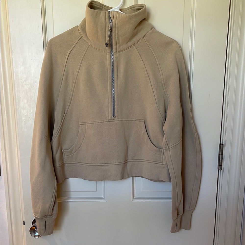 lululemon athletica Tan Sweatshirt